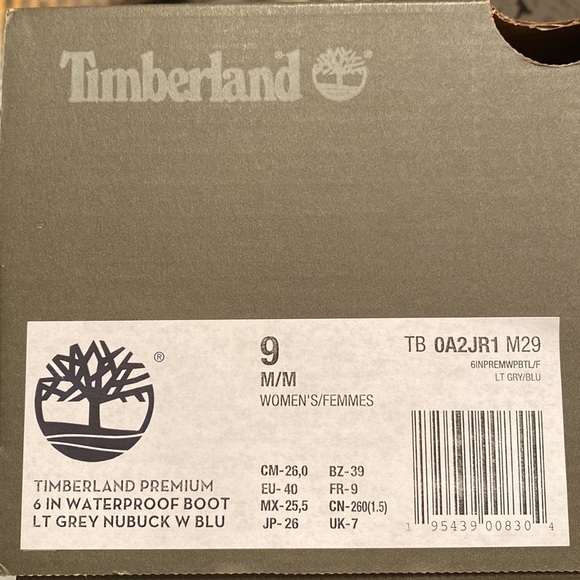 New in Box Women’s Timberland Premium 6-Inch Waterproof Boots - Picture 8 of 8
